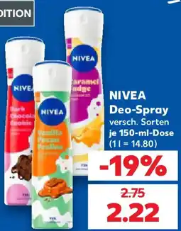 Kaufland NIVEA Deo-Spray Angebot