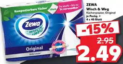 Kaufland ZEWA Wisch & Weg Angebot
