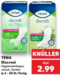 Kaufland TENA Discreet Angebot