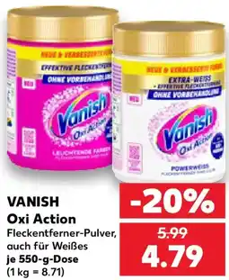 Kaufland VANISH Oxi Action Angebot