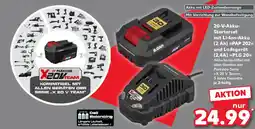 Kaufland 20-V-Akku Starterset mit Li-Ion-Akku und Ladegerät (2,4A) PLG 20 Angebot