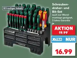 Kaufland Schraubendreher und Bit-Set Angebot