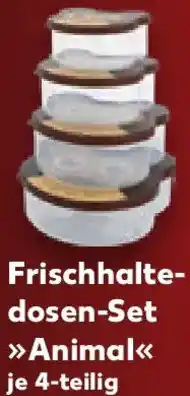 Kaufland Frischhaltedosen-Set Animal Angebot