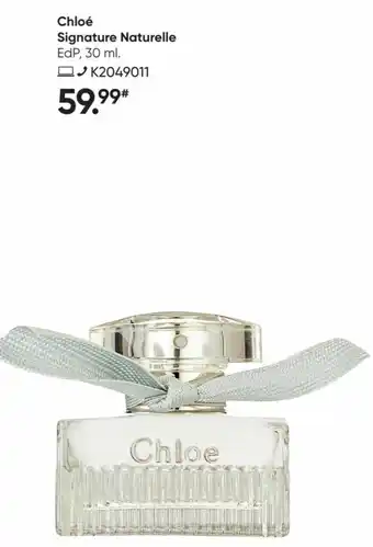 Galeria Chloé Signature Naturelle 30 ml Angebot