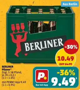 PENNY BERLINER Pilsner Angebot