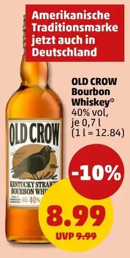 PENNY OLD CROW Bourbon Whiskey Angebot