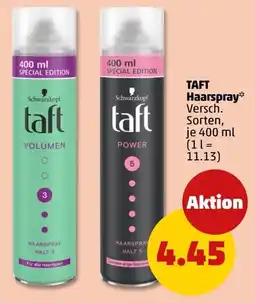 PENNY Taft Haarspray Angebot