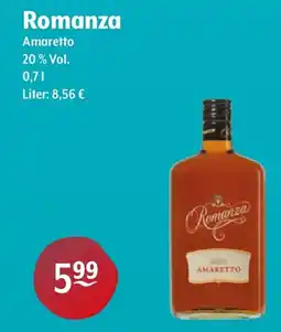 Getränke Hoffmann Romanza Amaretto Angebot