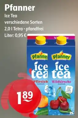Getränke Hoffmann Pfanner Ice Tea Angebot