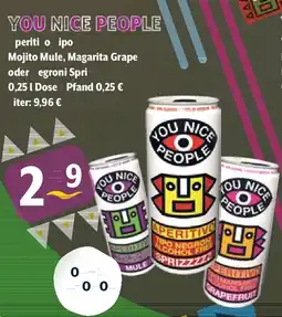 Getränke Hoffmann YOU NICE PEOPLE Aperitivo Angebot