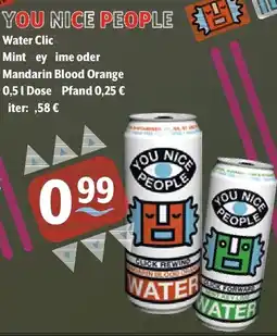Getränke Hoffmann YOU NICE PEOPLE Water Clic Angebot