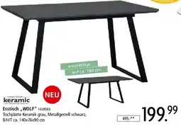 Zurbrüggen Esstisch „WOLF" Angebot