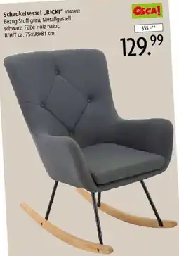 Zurbrüggen Schaukelsessel „RICKI" Angebot