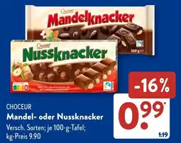 Aldi Süd CHOCEUR Mandel- oder Nussknacker Angebot