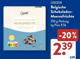 Aldi Süd Choceur Belgische Schokoladen-Meeresfrüchte Angebot