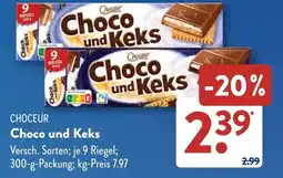 Aldi Süd Choco und Keks Angebot