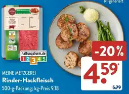 Aldi Süd Rinder-Hackfleisch Angebot