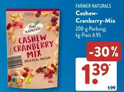 Aldi Süd Farmer Naturals Cashew-Cranberry-Mix Angebot