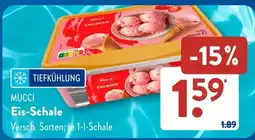 Aldi Süd MUCCI Eis-Schale Angebot