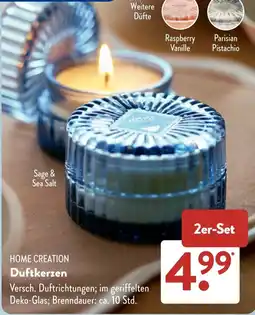 Aldi Süd HOME CREATION Duftkerzen Angebot