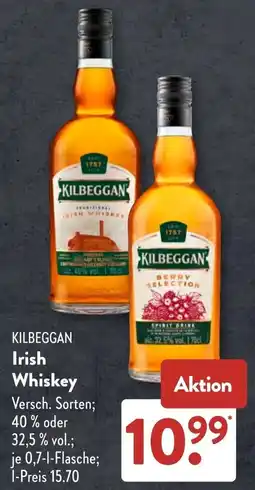 Aldi Süd KILBEGGAN Irish Whiskey Angebot