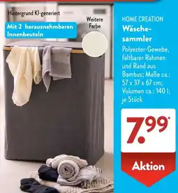 Aldi Süd HOME CREATION Wäschesammler Angebot