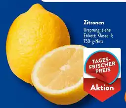 Aldi Süd Zitronen Angebot