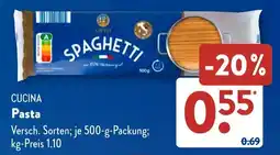 Aldi Süd CUCINA Spaghetti Angebot