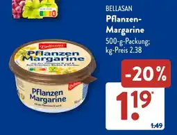 Aldi Süd Bellasan Pflanzen-Margarine Angebot