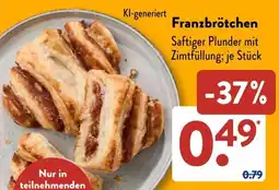Aldi Süd Franzbrötchen Angebot