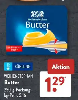 Aldi Süd Weihenstephan Butter Angebot