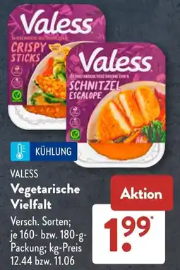 Aldi Süd Valess Vegetarische Vielfalt Angebot