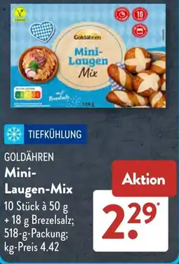 Aldi Süd Goldähren Mini-Laugen-Mix Angebot