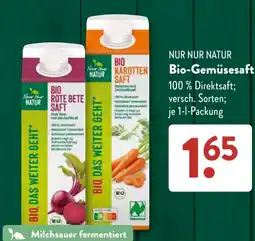 Aldi Süd Nur Nur Natur Bio-Gemüsesaft Angebot