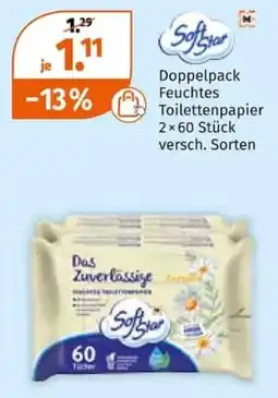 Müller Softstar Feuchtes Toilettenpapier Angebot
