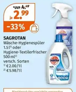 Müller SAGROTAN Wäsche-Hygiensespüler Angebot