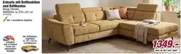 Poco Ecksofa mit Bettfunktion und Bettkasten Angebot