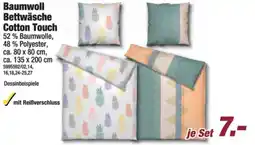 Poco Baumwoll Bettwäsche Cotton Touch Angebot