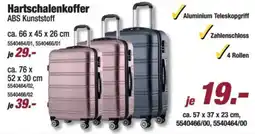 Poco Hartschalenkoffer ABS Kunststoff Angebot