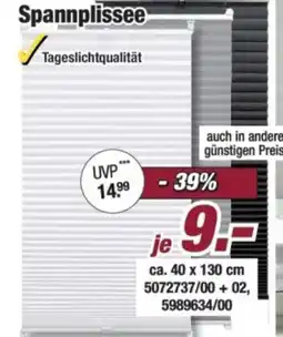 Poco Spannplissees Angebot