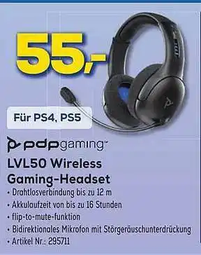 Euronics Berlet Pdpgaming Lvl50 Wireless Gaming-headset Angebot