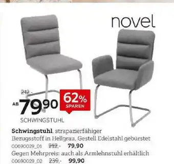 dodenhof Novel Schwingstuhl Angebot