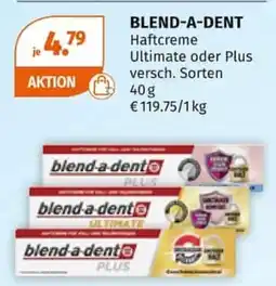 Müller BLEND-A-DENT Haftcreme Angebot