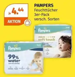 Müller Pampers Feuchttücher Angebot