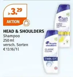 Müller HEAD & SHOULDERS Shampoo Angebot