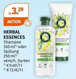 Müller HERBAL ESSENCES Shampoo Angebot