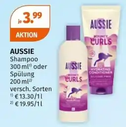 Müller Aussie Shampoo oder Spülung Angebot