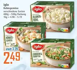 Klaas und Kock iglo Rahmgemüse Angebot