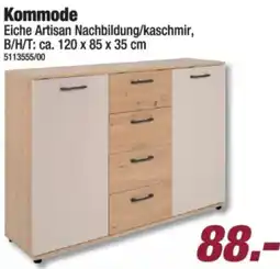 Poco Kommode Eiche Artisan Nachbildung/kaschmir Angebot