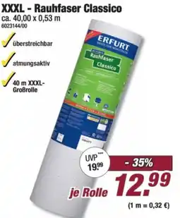 Poco ERFURT Rauhfaser Classico Angebot